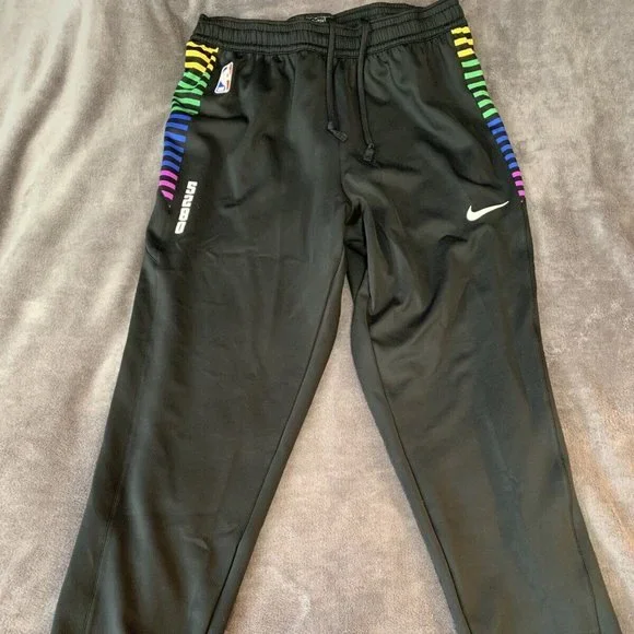 NWT Nike NBA Denver Nuggets City Edition Warm Up Pants Size XXL RARE!